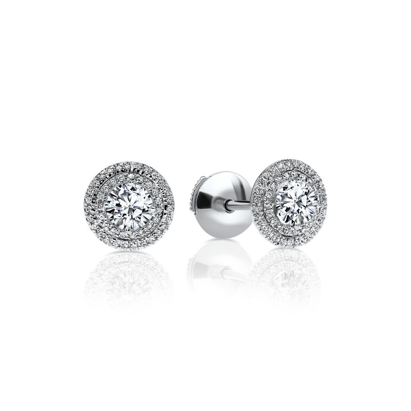 Stud Diamond Earrings